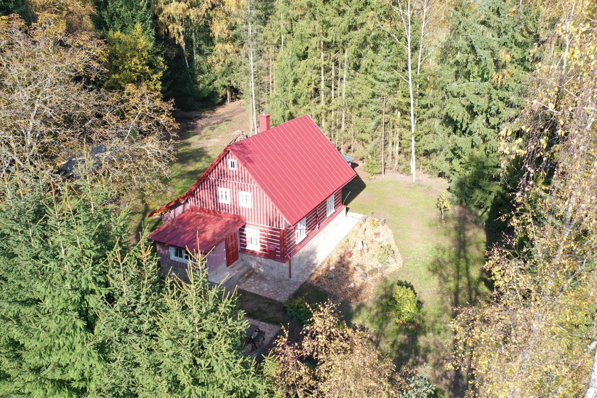 Chalupa Janovice Rudník Exterior foto